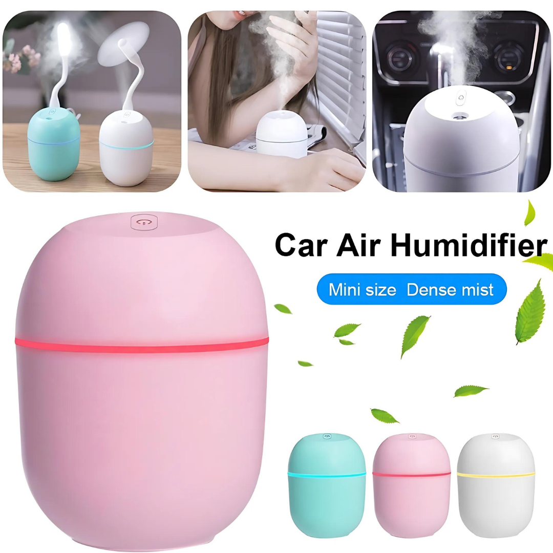 Humidificador Modelo X5 LED Multicolor en 3 Colores