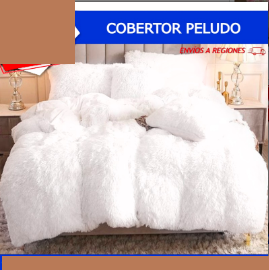 Cobertor Peludo 2 plz- Blanco Invierno