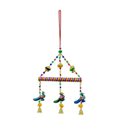 Colgante De Metal Y Plastico Elefante De 3 Pcs