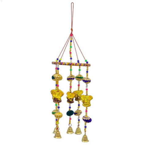 Colgante De Metal Y Plastico Ganesha De 5 Pcs