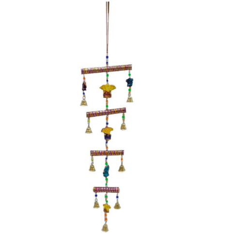 Colgante De Metal Y Plastico Ganesha De 6 Pcs