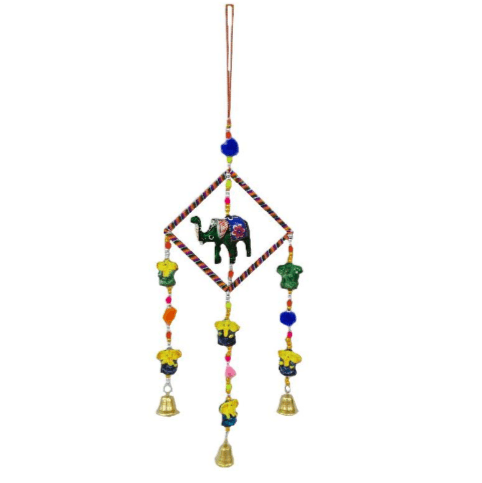 Colgante De Metal Y Plastico Ganesha De 7 Pcs