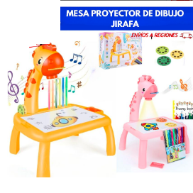 Mesa Proyector de Dibujo c/sonido Jirafa