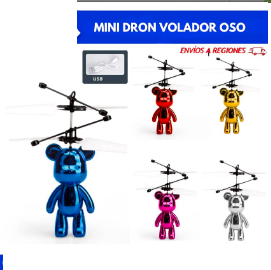 Mini Dron Volador Oso