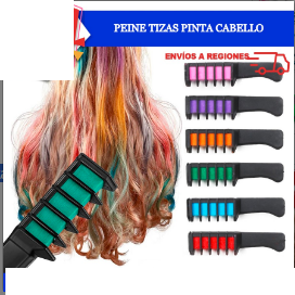 Peine -Tizas para Pintar el Cabello