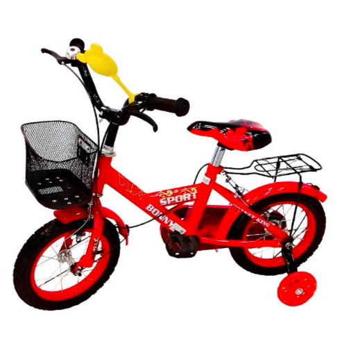 Bicicleta Roja Aro 12 Para NiñasBicicleta Roja Aro 12 Para Niñas