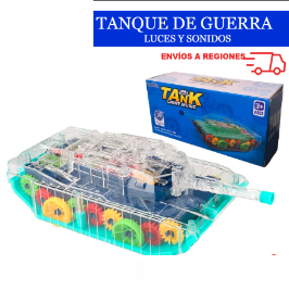 Tanque de Guerra con Luces y Sonidos