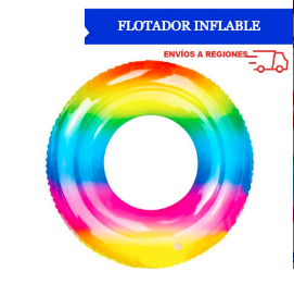 Flotador Inflable Multicolor 80cm