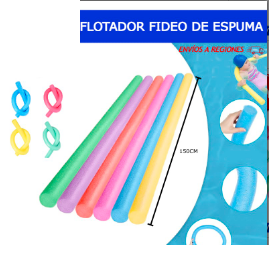 Flotador Tallarin de Espuma 150cm