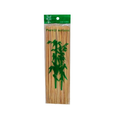 Brocheta De Bamboo De 25 Cms De 100 Pcs