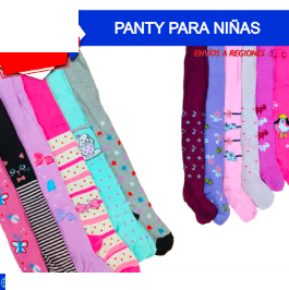 Panty para Niñas - DOCENA