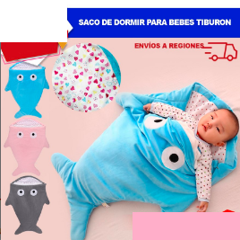 Saco de Dormir para Bebes Tiburon