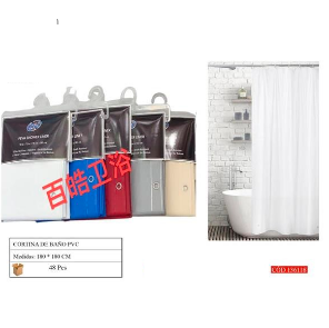 Cortina De Baño Pvc