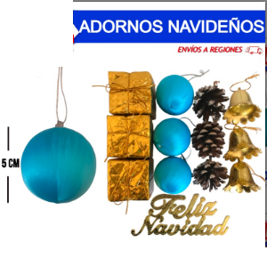 Adornos para Arbol de NAVIDAD - Liso