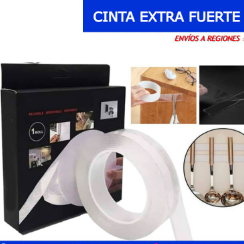 Cinta Extrafuerte Doble Contacto 3 m / 1mm