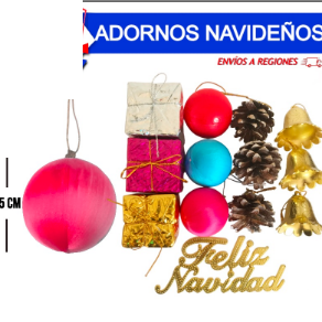 Adornos para Arbol de Navidad - Surtido