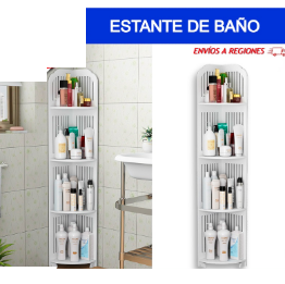 Estante Organizador de Baño Esquinero