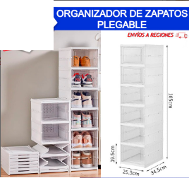 Zapatero Vertical Plegable 6 Pares