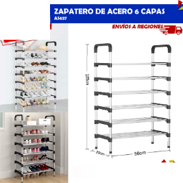 Zapatero de acero 6 capas