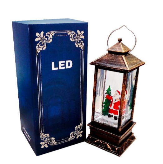 Farol Nacimiento Con Luz Y Musica A Pila Y Usb