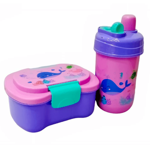 Lonchera Para Niños Set De 2 Pzas