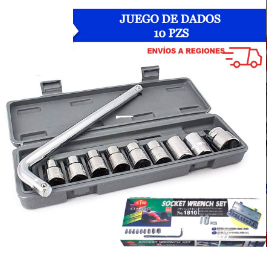 Juego de Dados y Atornillados 10 pzs