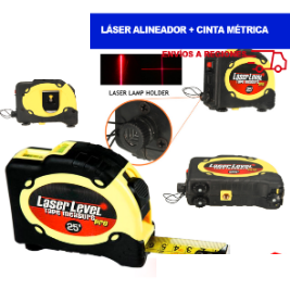 Laser Alineador + Cinta Metrica 7.5