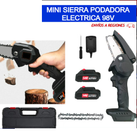 Mini Sierra Podadora Electrica 98V 