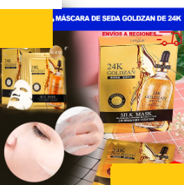 Mascara de Seda Goldzan de 24k