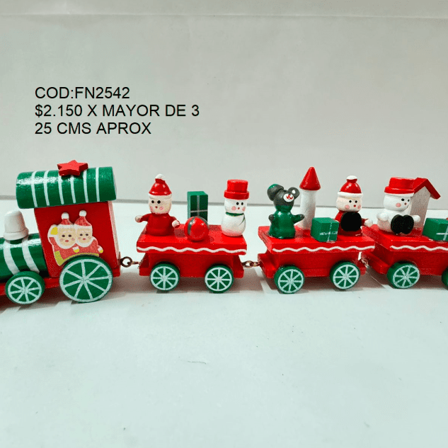 tren decorativo 