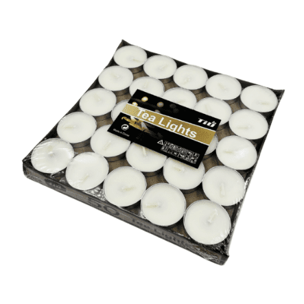 velas flotantes blanco