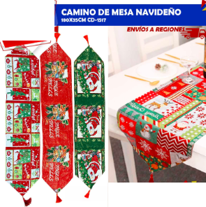 Camino de Mesa Navideño