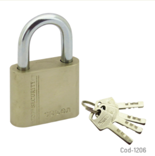 Candado 50Mm Splon, Top Quality Padlock Con 4 Llaves. En Blister