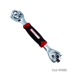 Llave Dado Universal 48 En 1 Multifuncional Tipo Hexagonal De Giro 360°