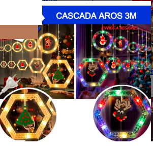 Cascada 10 Figuras Hexagonos