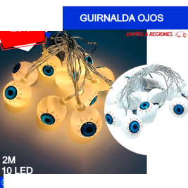 Guirnalda Ojos Tenebrosos 10 LED