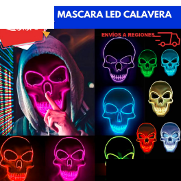 Mascara Led Calavera AS562