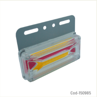 Luz Lateral COB Para Camion A 24 Volt En 5 Colores.