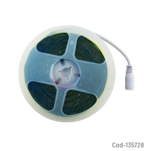 Rollo LED COB Blanco, 5 M, 12 Volt. En Blister