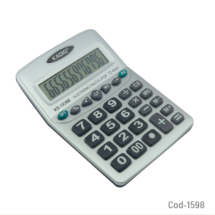 Calculadora 12 Digitos, Mediana. KD-1038B, En Caja