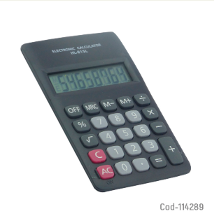 Calculadora 8 Digitos, Mod.HL-815L, En Caja