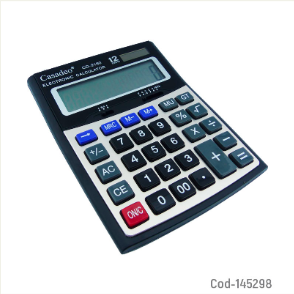 Calculadora Modelo CD-2160 Marca CASADEO De 12 Digitos Grandes