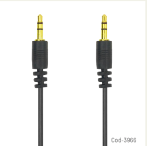 Cable 1X1 Plug 3,5Mm De 3 Metros, Estereo