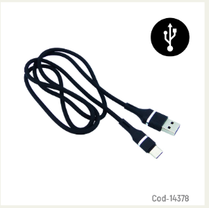 Cable USB A Doble Type-C 2 En 1 A 120 Watt, Datos Y Carga