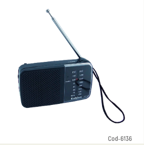 Radio AM/FM KALDEO, Modelo K-25Radio AM/FM KALDEO, Modelo K-258B, En Caja.8B, En Caja.