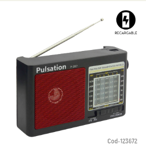 Radio Multibanda Recargable, Modelo P-097