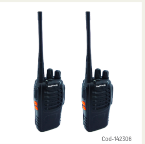 Radio HANDY Portatil Recargable BAOFENG Modelo BF-888S, Set X 2