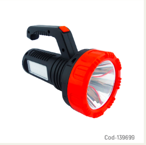 Foco Recargable Modelo XS-520 De 1 LED + 2 COB Baliza, Recargable.Foco Recargable Modelo XS-520 De 1 LED + 2 COB Baliza, Recargable.