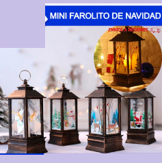 Farolitos LED Vintage 13cm / Docena