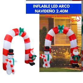 Inflable Led Arco Navideño